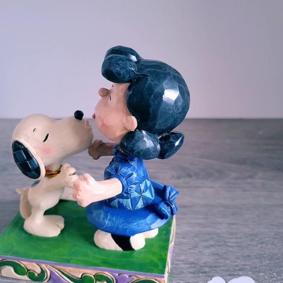 Jim Shore Accents Rare Jim Shore Peanuts Snoopy Lucy Agh Ive Been